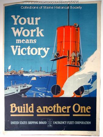 World War I poster,