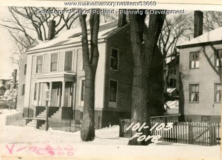 101-103 Fore Street, Portland, 1924