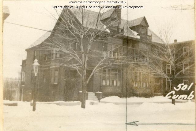 499-501 Cumberland Avenue, Portland, 1924