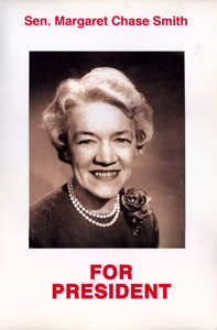 #25867 Margaret Chase Smith campaign poster, 1964