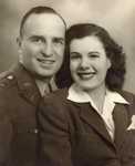 Milton Ward with his wife, Frances, ca. 1944