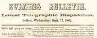 Evening Bulletin, September 17, 1862