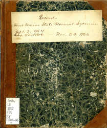 Lyceum Record Book, 1864