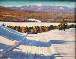 Bridgton Highlands, circa 1955 Joseph B. Kahill (1882-1957) Reproduction oil on artist board Collections of Maine Historical Society 2014.150.001